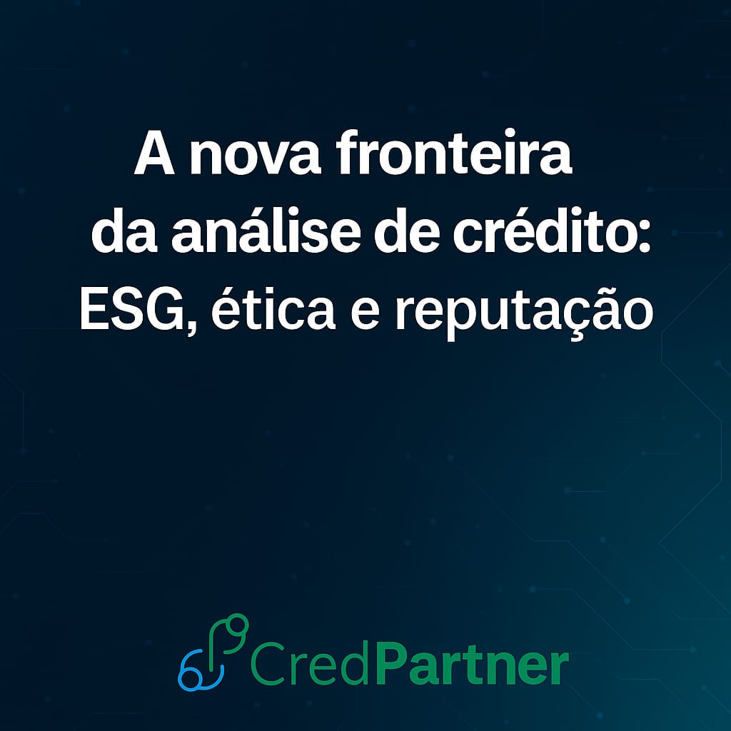 crédito com responsabilidade ESG