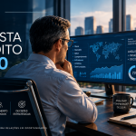 Analista de crédito de 2030 utilizando dados e inteligência artificial