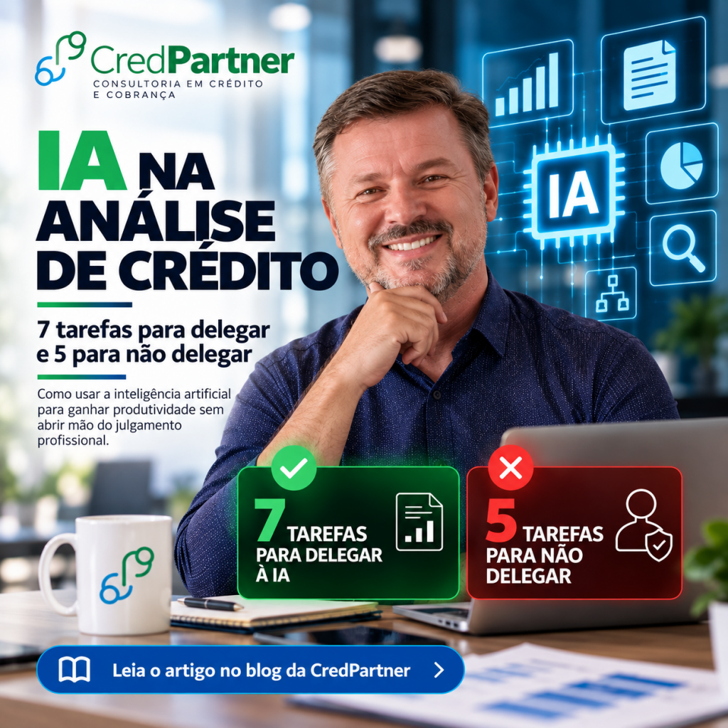 IA na análise de crédito: o que delegar e o que não delegar